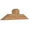 Ekena Millwork Portland Smooth Timber Gable Bracket, Western Red Cedar, 36"W x 10"H x 5 1/2"D x 5 1/2"F, 7/12 Pitch GBW036X10X0606POR00SWR - alternate 5